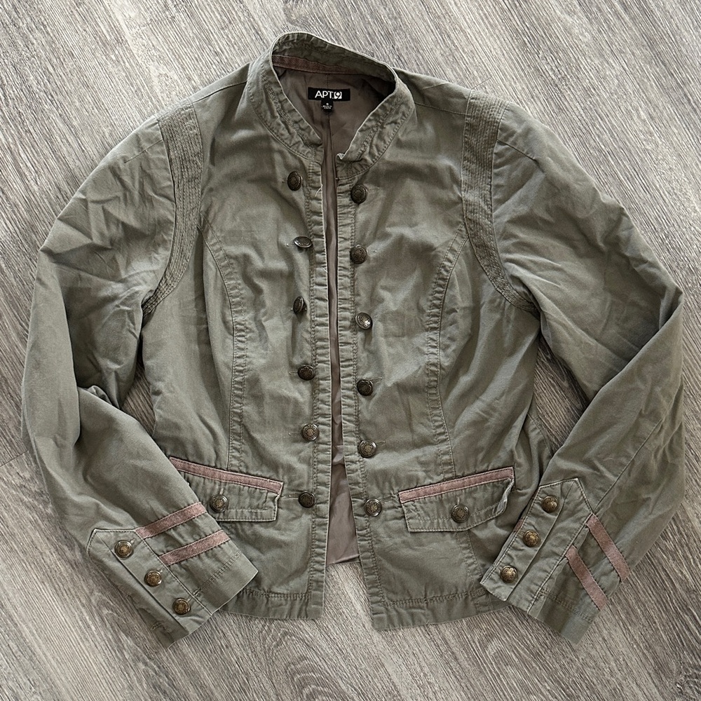 Apt. 9 Men's Khaki Military Field Jacket